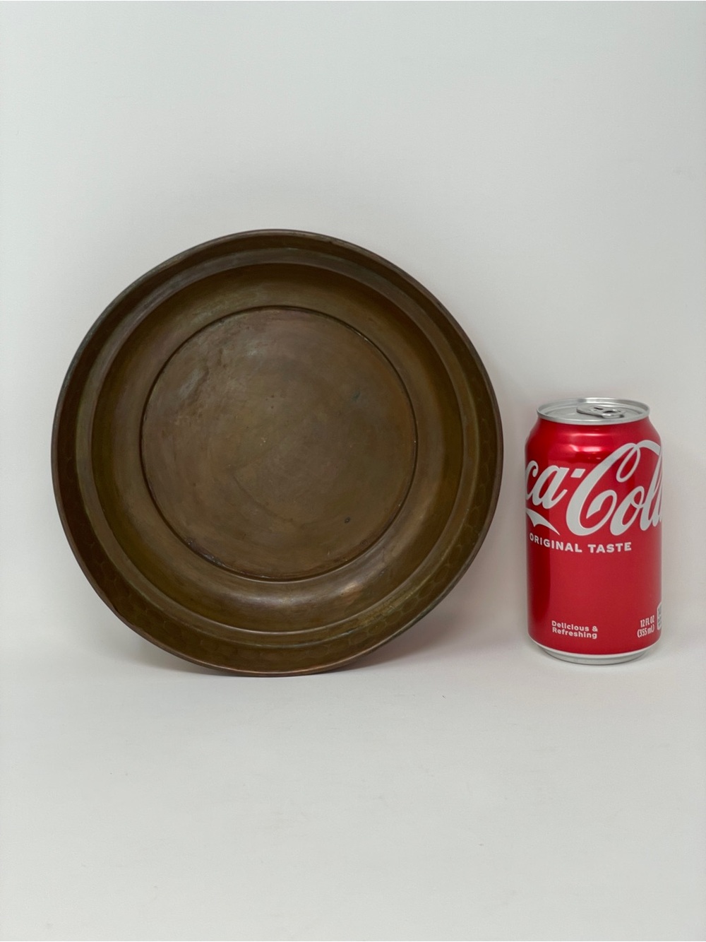 Bronze Copper Tone Rustic Decorative Mold Bowl Dish. Vintage Boho Farmhouse